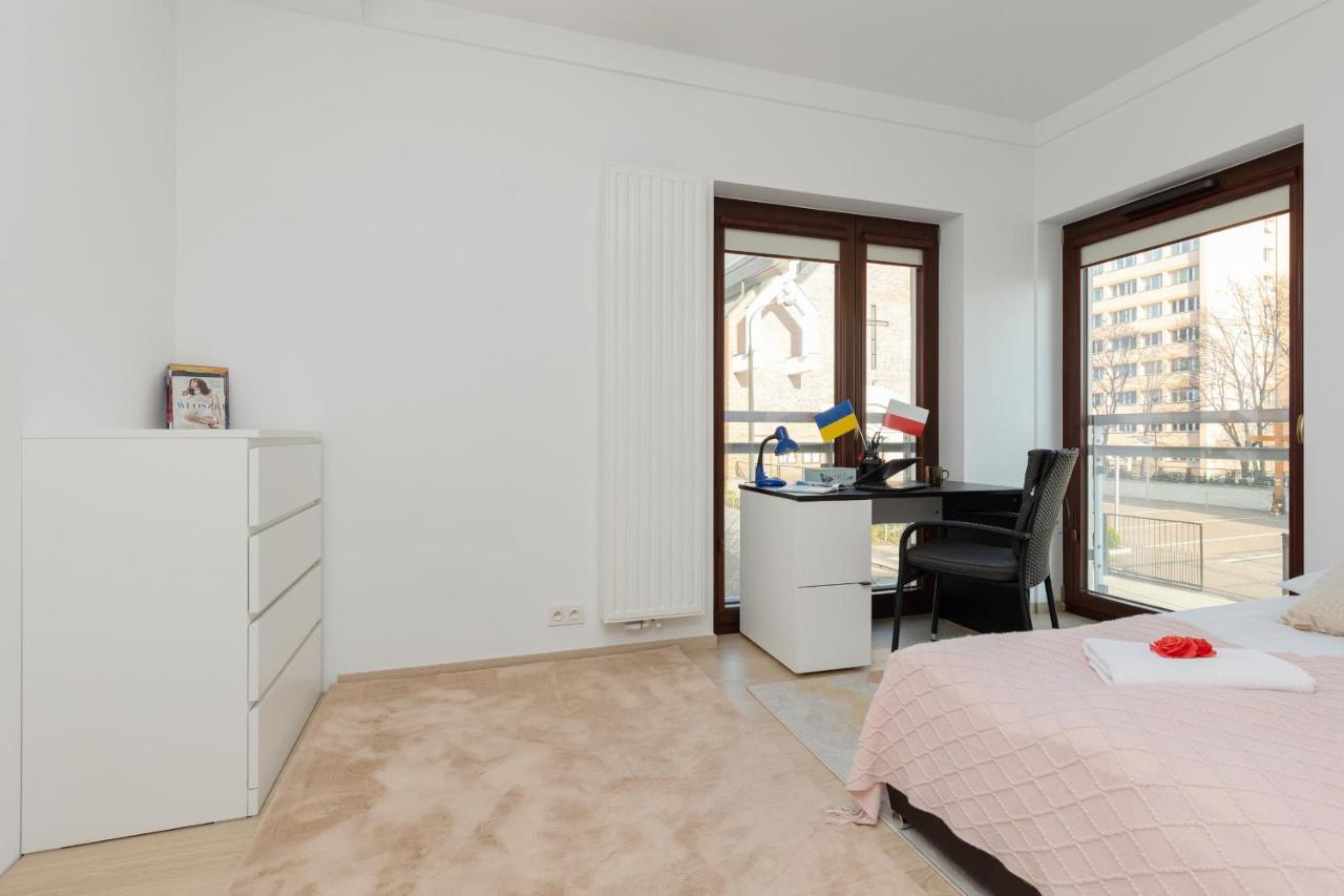 Warsaw Apartment Woronicza Home Office By Noclegi Renters Buitenkant foto